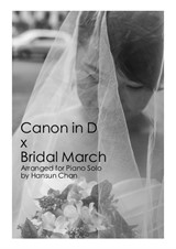 Canon in D x Bridal March - Solo Piano for Wedding!